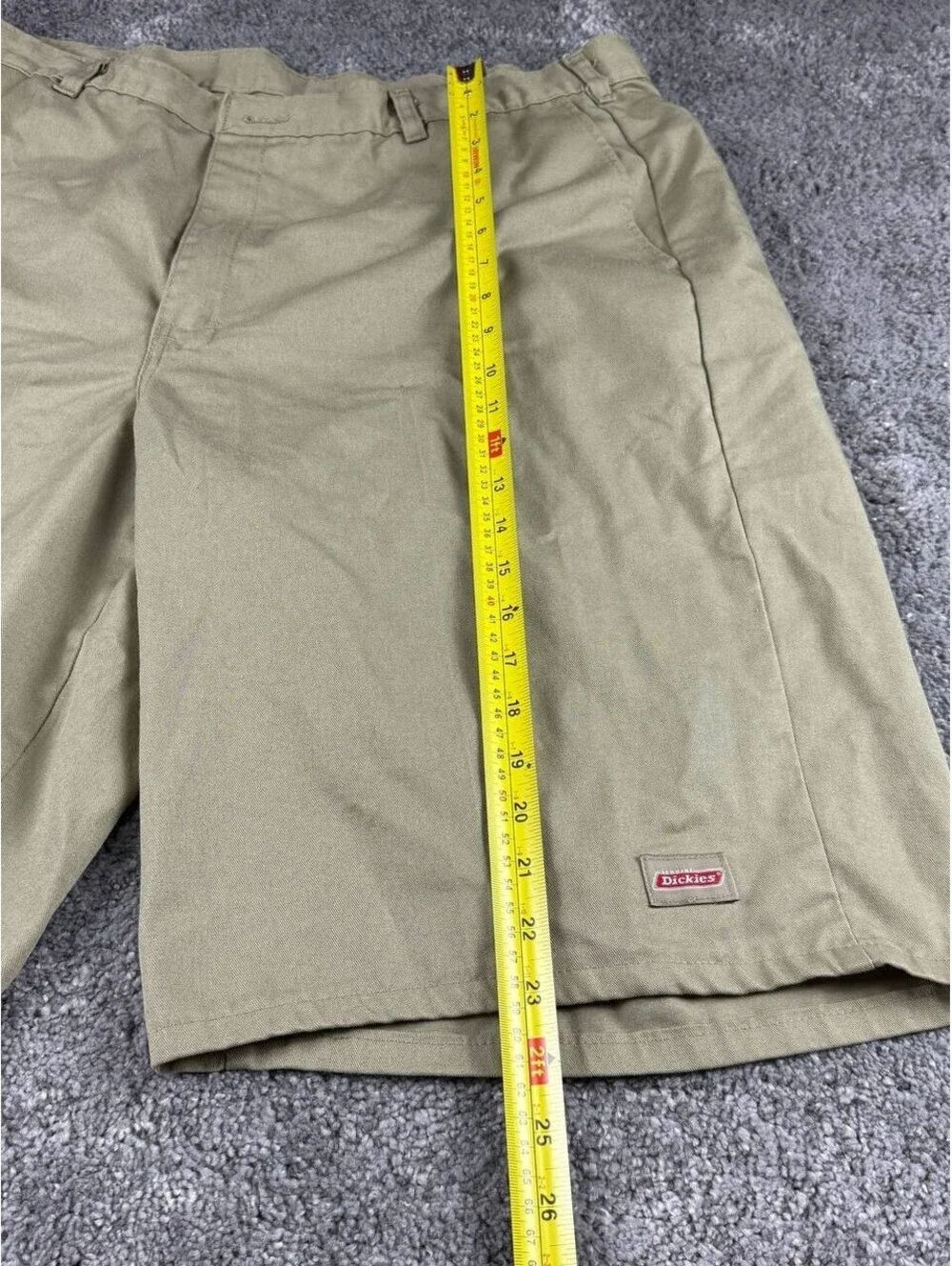 Dickies Shorts Lot of 2 Mens Size 40 Beige Khaki Work Casual Logo